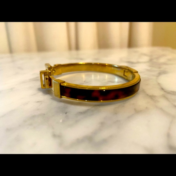 Michael Kors Jewelry - Michael Kors Tortoise and Gold Buckle Bracelet
